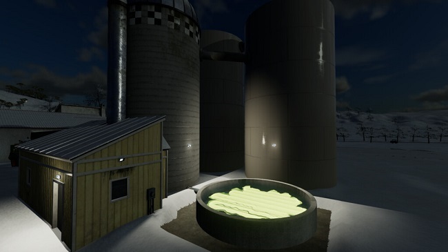 Snow Melter And Water Production v1.0 для Farming Simulator 22 (1.7.x)