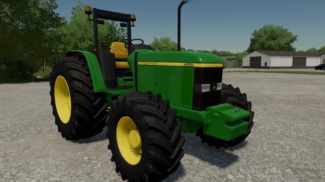 John Deere 6010 Sem Cabine 4cyl v1.0 для Farming Simulator 22 (1.7.x)