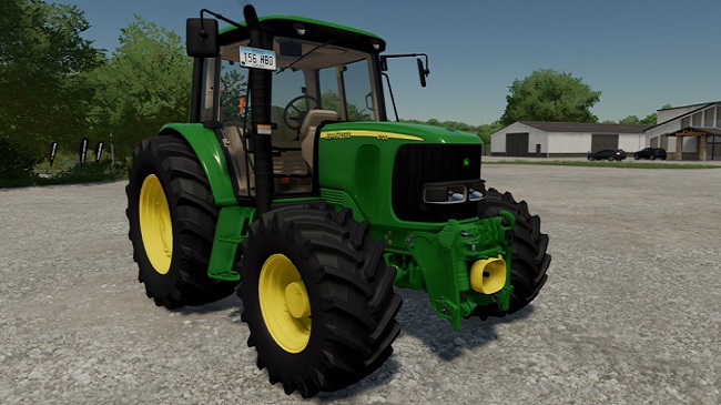 John Deere 6020 4CLY Series v1.0 для Farming Simulator 22 (1.7.x)