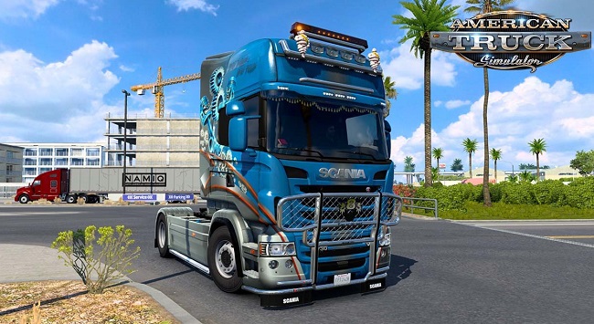Интерьер для Scania 2016 v2.0 для Euro Truck Simulator 2 (v1.30.x)