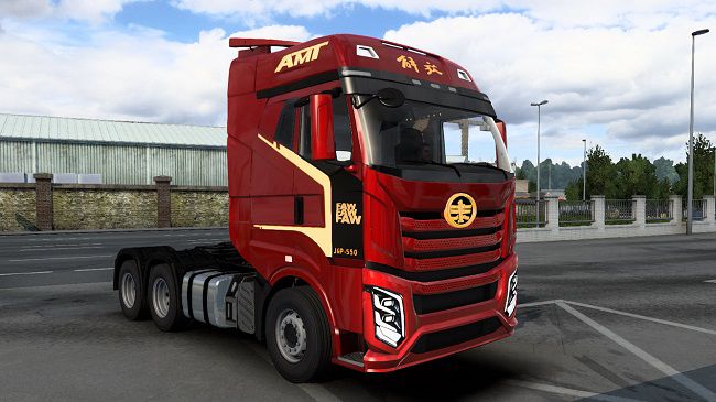 FAW J6V v1.0 для Euro Truck Simulator 2 (1.45.x)