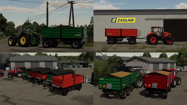 Zaslaw Pack v1.0 для Farming Simulator 22 (1.7.x)