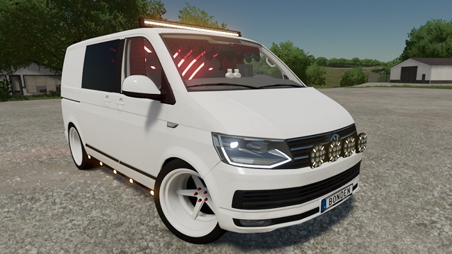 Volkswagen Multivan T6 2016 v1.0 для Farming Simulator 22 (1.7.x)