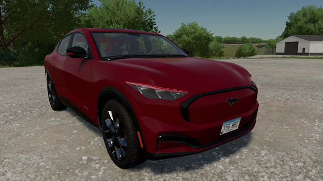 Ford Mustang Mach-E 2022 v1.0 для Farming Simulator 22 (1.7.x)