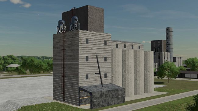 Grain Elevator v1.0 для Farming Simulator 22 (1.7.x)