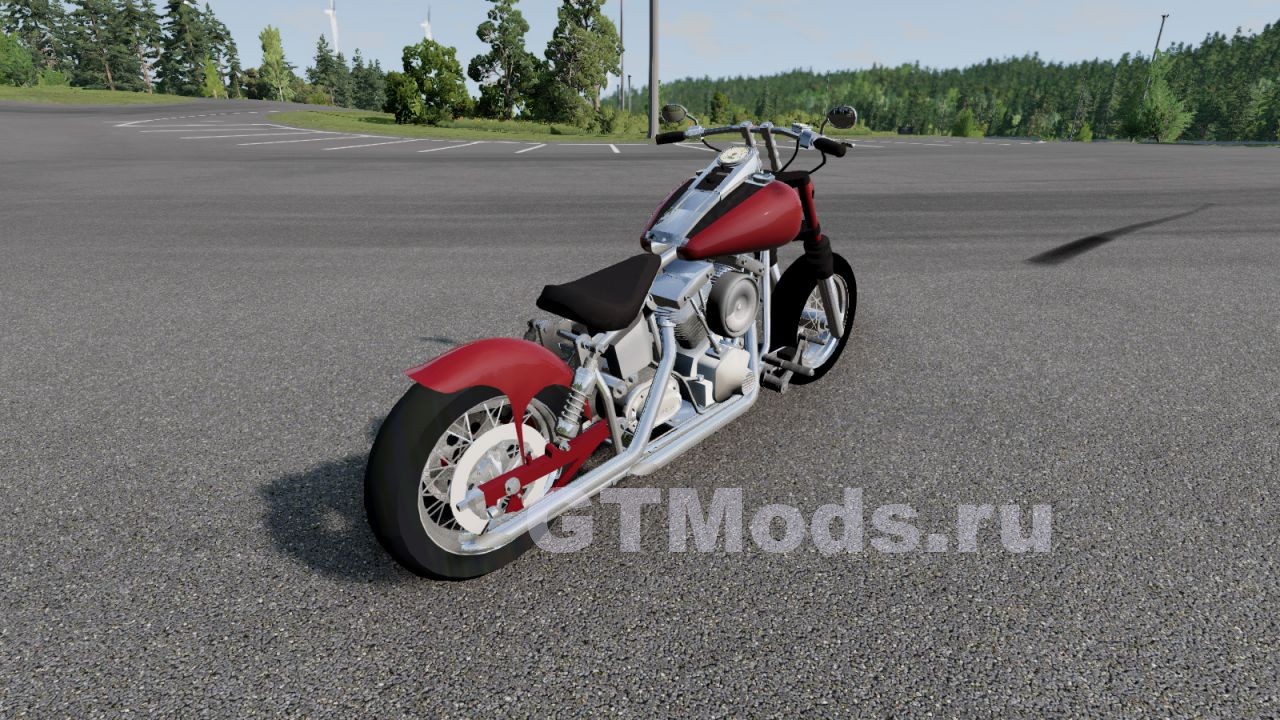 Chopper Old School v1.0 для BeamNG.drive (0.26.x) » Моды для игр про  автомобили от GTMods.ru