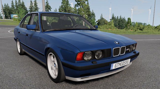 BMW E34 535I Edit v1.4 для BeamNG.drive (0.26.x)