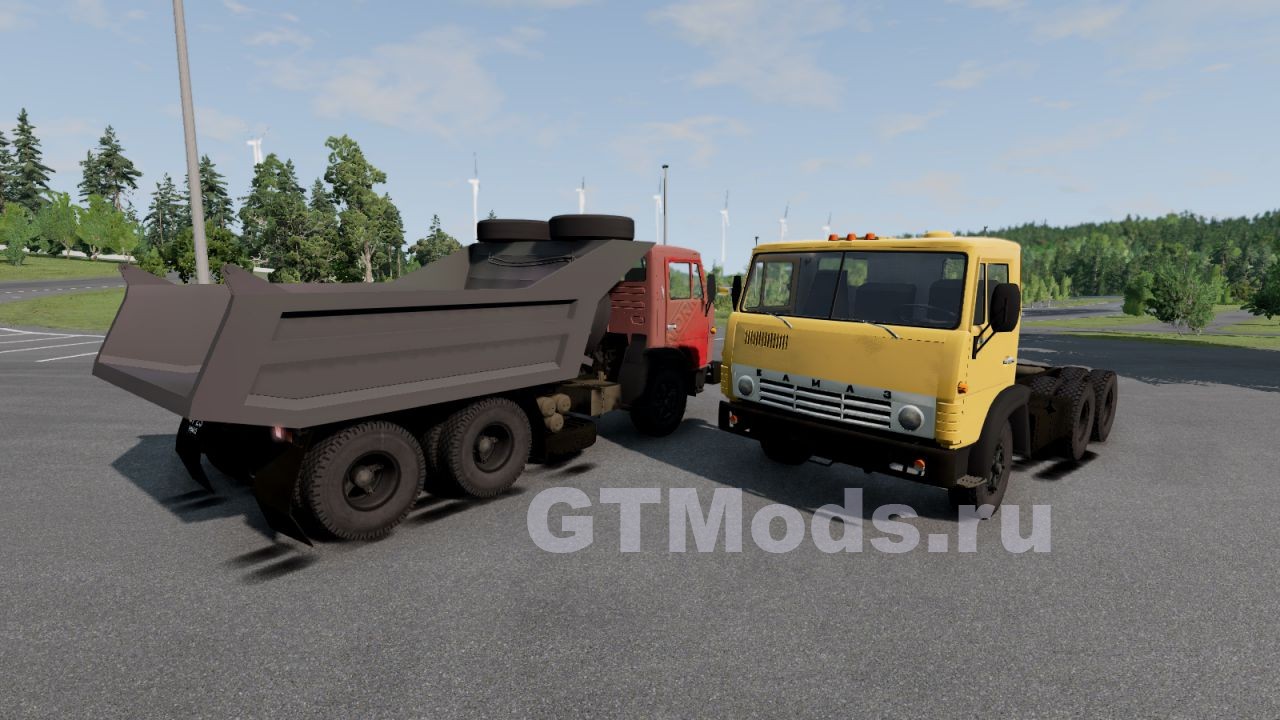 КамАЗ 5511 / 5410 v1.5 для BeamNG.drive (0.26.x) » Моды для игр про  автомобили от GTMods.ru