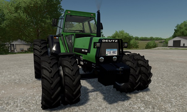 Deutz Fahr DX120 v1.0 для Farming Simulator 22 (1.7.x)