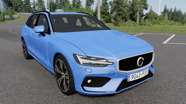 Volvo V60 v1.0 для BeamNG.drive (0.26.x)
