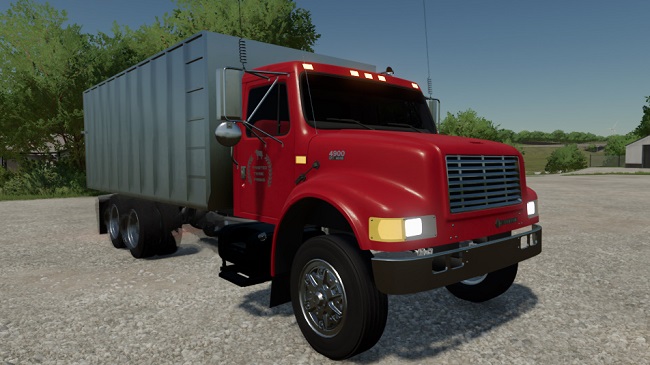 International 4900 Flatbed/AR Truck v1.0 для Farming Simulator 22 (1.7.x)