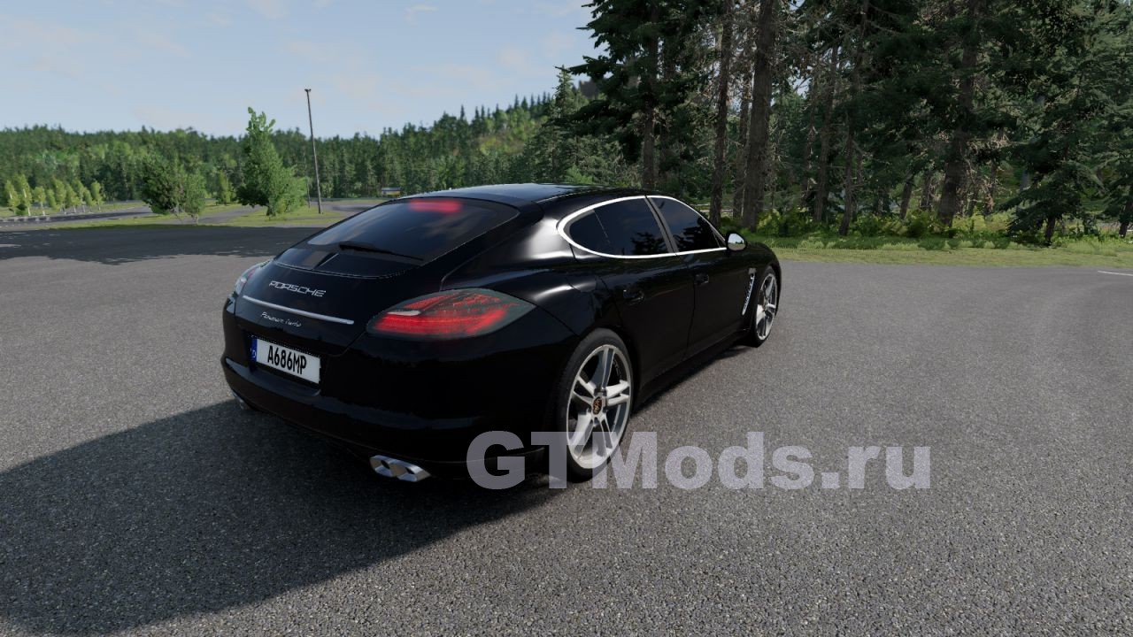 Porsche Panamera v1.1 для BeamNG.drive (0.26.x) » Моды для игр про  автомобили от GTMods.ru