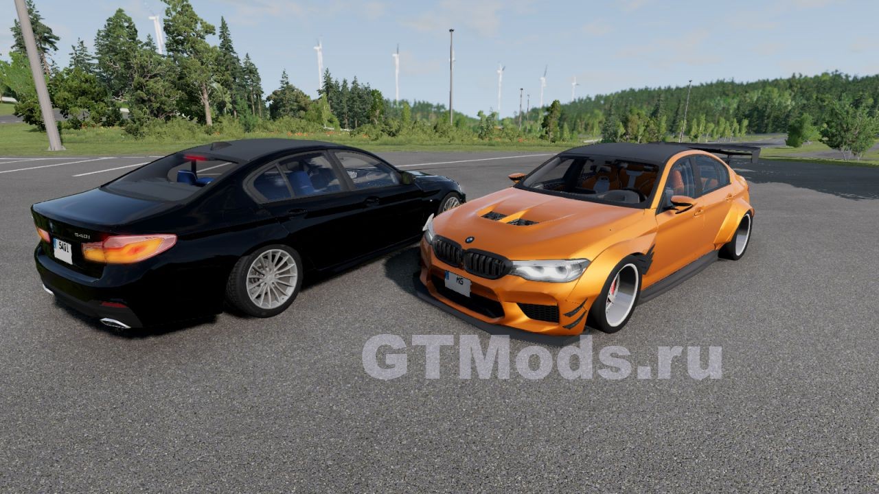 BMW M5 F90 Fake Version Remaster v2.0 для BeamNG.drive (0.26.x) » Моды для  игр про автомобили от GTMods.ru