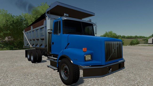 Volvo WG64 Flatbed/AR Truck v1.0 для Farming Simulator 22 (1.7.x)