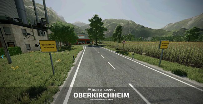 Карта Oberkirchheim v1.2 для Farming Simulator 22 (1.8.x)