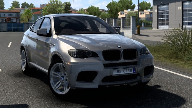 BMW X6 2015 v4.1 для Euro Truck Simulator 2 (1.45.x, 1.46.x)