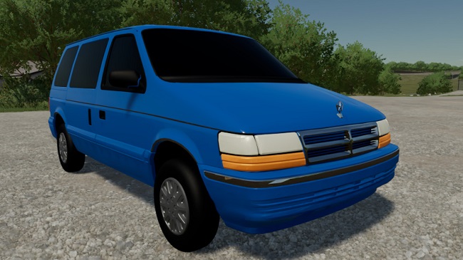 Dodge Caravan 1991 v1.0 для Farming Simulator 19 (1.7.x)