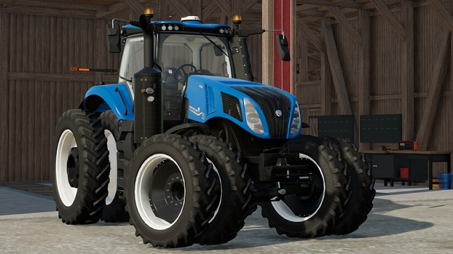 New Holland T8 US v1.1 для Farming Simulator 22 (1.9.x)