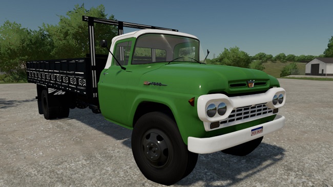 Ford F600 v1.0 для Farming Simulator 22 (1.7.x)