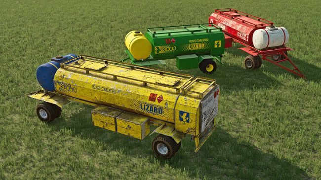Lizard Fuel Tanks Pack v1.0 для Farming Simulator 22 (1.7.x)