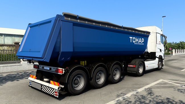 Прицеп Тонар 9523 v1.0 для Euro Truck Simulator 2 (1.45.x, 1.46.x)