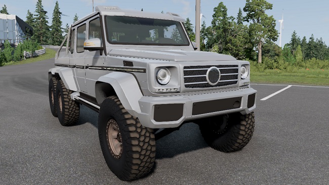 2013 Brabus G 63 AMG 6x6 B63S-700 для BeamNG.drive (0.26.x)