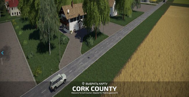 Карта Cork County v1.2 для Farming Simulator 22 (1.8.x)