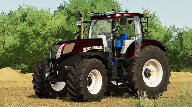 New Holland T7 Series Tier4A v1.1 для Farming Simulator 22 (1.9.x)