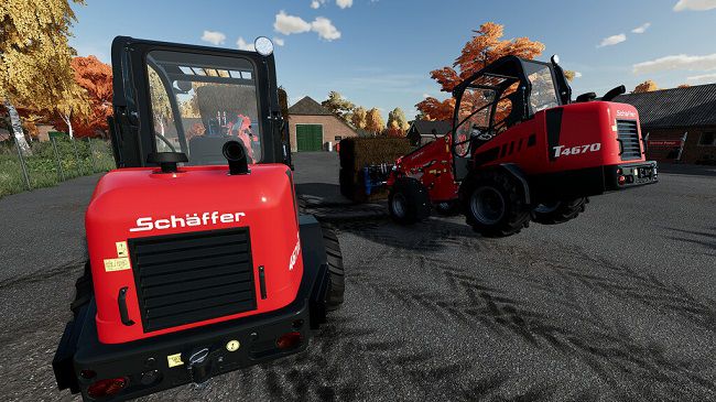 Schäffer 4670T With Rear Weight v1.0 для Farming Simulator 22 (1.7.x)