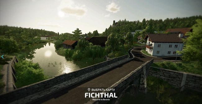 Карта Fichthal v1.3.3 для Farming Simulator 22 (1.9.x)