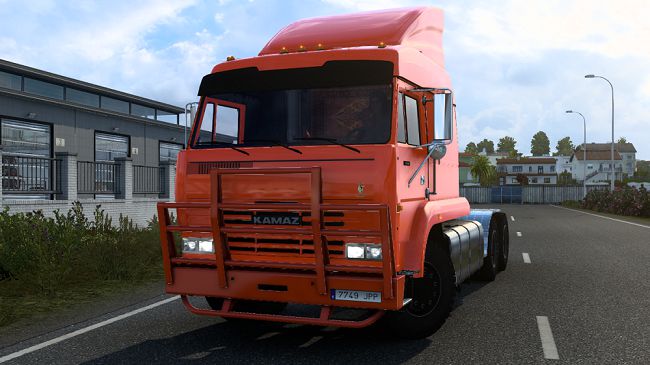 КамАЗ 6460 Турбо Америка v1.0 для Euro Truck Simulator 2 (1.45.x)