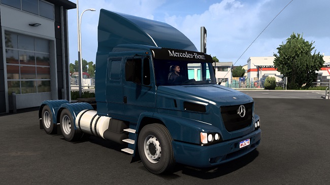 Mercedes-Benz Atron 1635 для Euro Truck Simulator 2 (1.45.x)