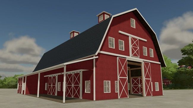 American Barn v1.0 для Farming Simulator 22 (1.7.x)