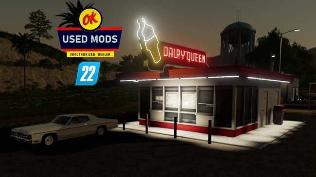 Dairy Queen - Selling Point v1.0 для Farming Simulator 22 (1.7.x)