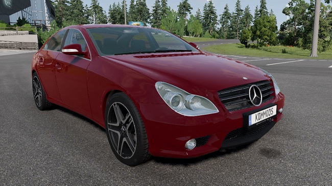 Mercedes-Benz CLS (W219) v1.2 для BeamNG.drive (0.28.x)