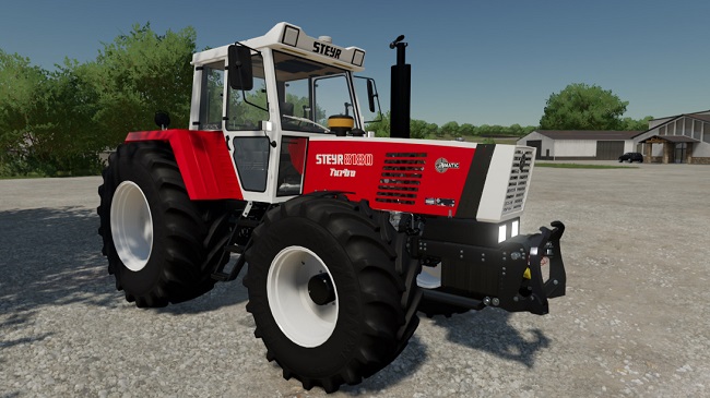 Steyr 8180 v1.0 для Farming Simulator 22 (1.8.x)