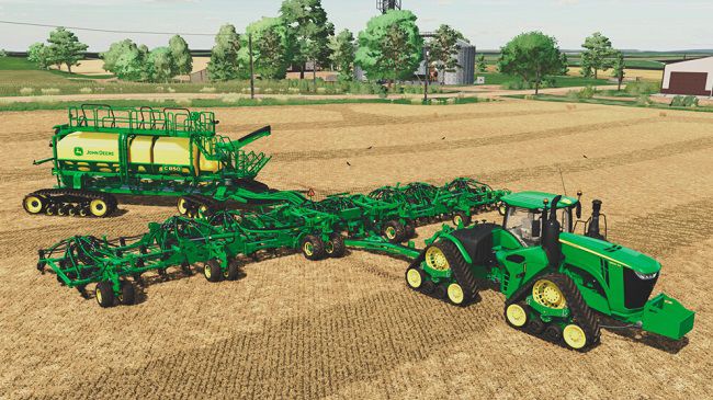 John Deere C850 Air Cart And P576 Air Hoe Drill v1.1.0.0