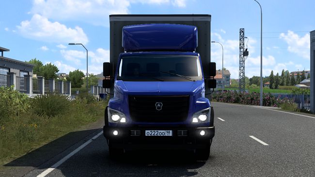 ГАЗон NEXT v1.0 для Euro Truck Simulator 2 (1.45.x, 1.46.x)