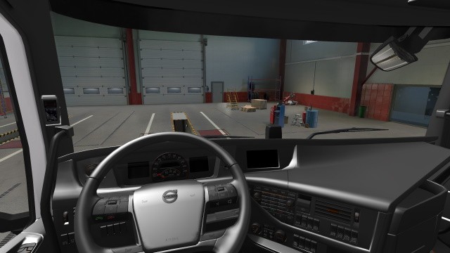 Volvo FH 2016 Black Interior v1.0 для Euro Truck Simulator 2 (1.45.x)