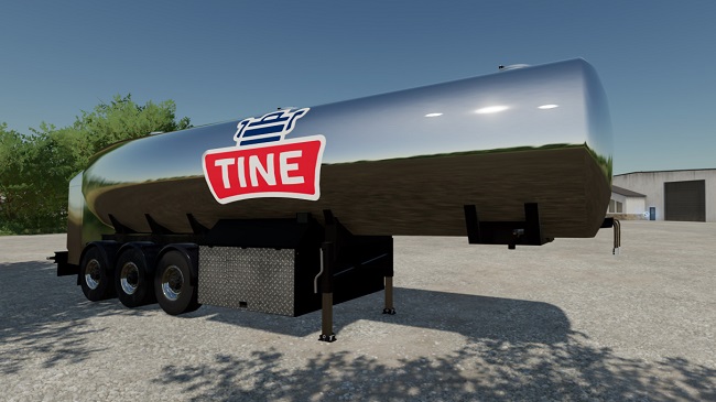 TINE Milk Tanker v1.0 для Farming Simulator 22 (1.8.x)