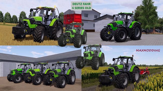Deutz-Fahr Series 6 (old generation) v1.0.0.1 для Farming Simulator 22 (1.8.x)