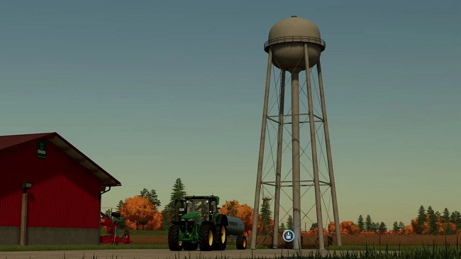 American Water Tower v1.0 для Farming Simulator 22 (1.8.x)