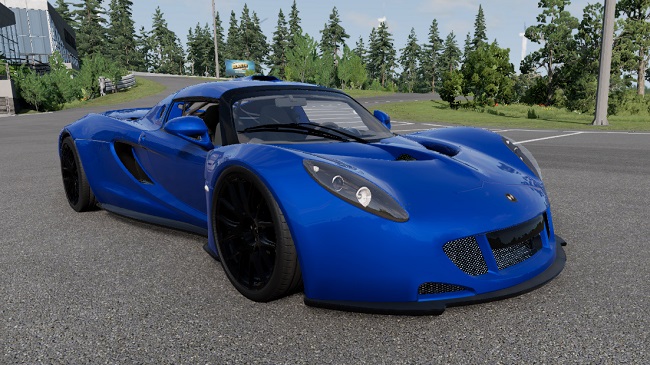 Hennessey Venom GT v1.0 для BeamNG.drive (0.28.x)
