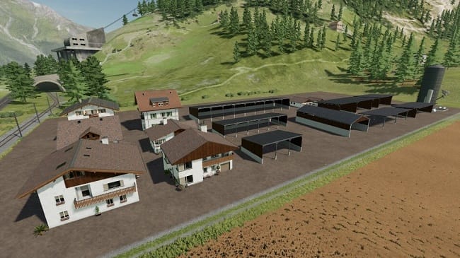 Alpine Farm Buildings Pack v1.0 для Farming Simulator 22 (1.8.x)