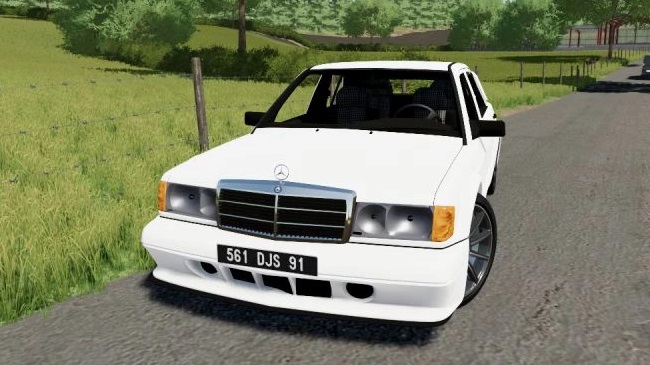 Mercedes-Benz E190 Evo v2.0 для Farming Simulator 22 (1.9.x)