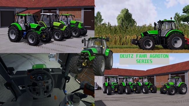Deutz Fahr Agrotron Series v1.0.0.2 для Farming Simulator 22 (1.8.x)