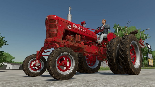Farmall M, MD And MV Series v1.1.1.1 для Farming Simulator 22 (1.8.x)