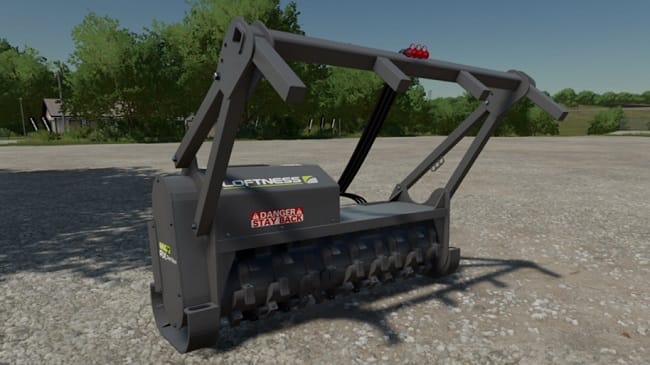 Loftness Battle AX S Series Mulcher v1.0 для Farming Simulator 22 (1.8.x)