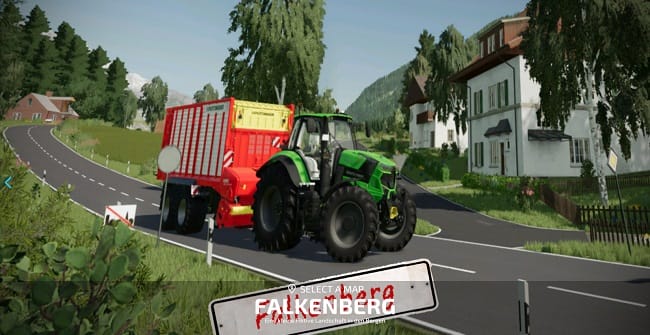 Карта Falkenberg v1.0.0.1 для Farming Simulator 22 (1.8.x)