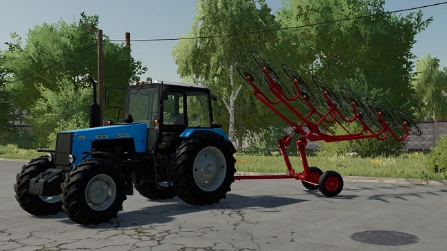 GKP Rake Set v1.0.0.0 для Farming Simulator 2022 (1.8.x)